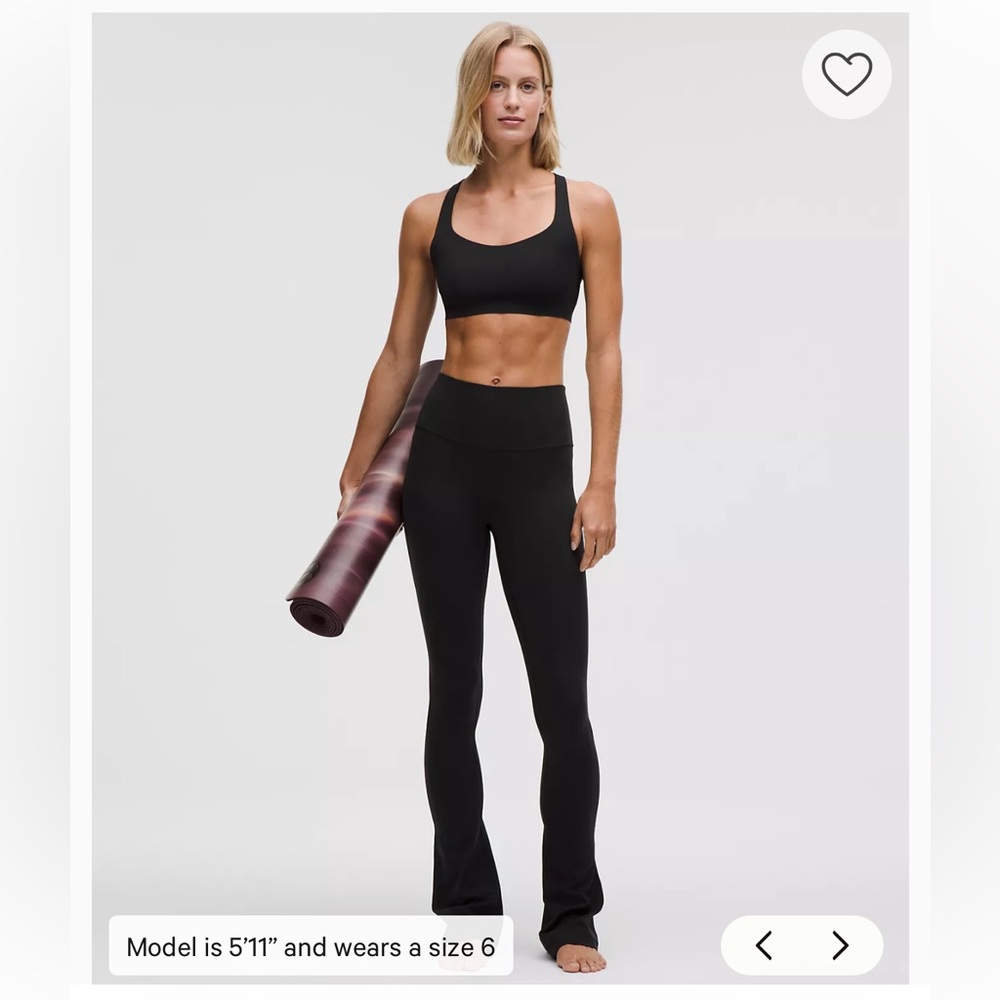 Lululemon High-Rise Mini Flare Leggins